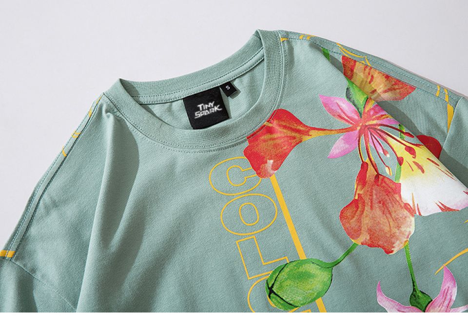 Hibiscus Happiness Cotton T-shirt Hcae77cd0b3ab42068aa88f344f769ee92 aebd73a5