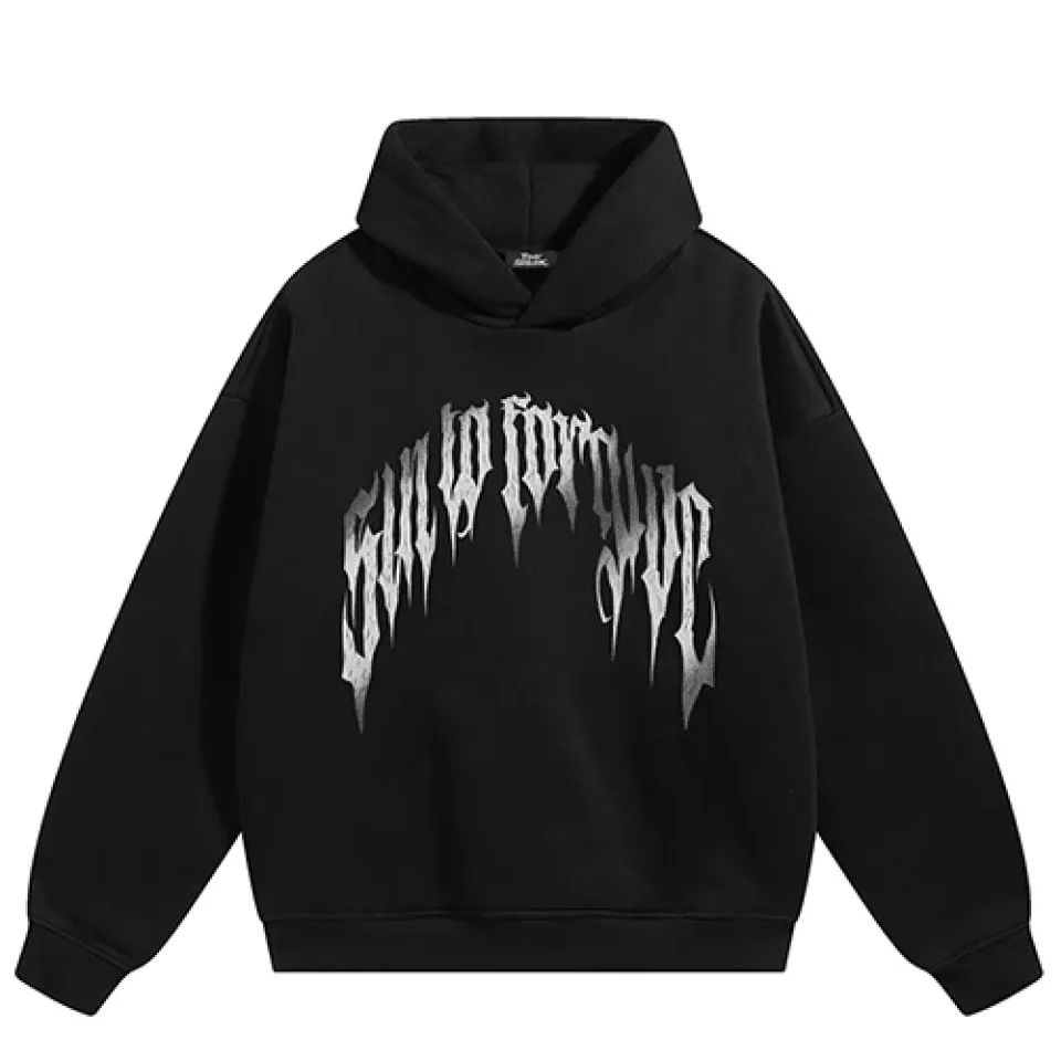 Gothic Gradient Letter Graphic Pullover Hoodie Sf1c0e13e616f469989e44221fe350559z ae9acf88