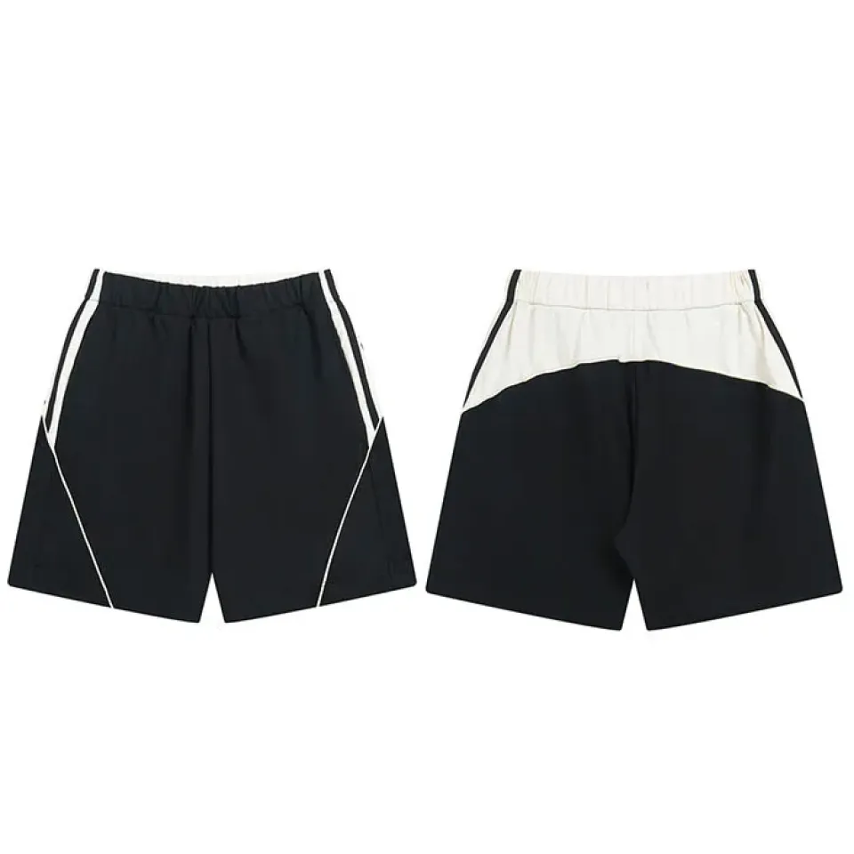 Side-Stripe Patchwork Track Shorts S13c239222ead49dbb2cd5fd122d605ebo b0b3860a