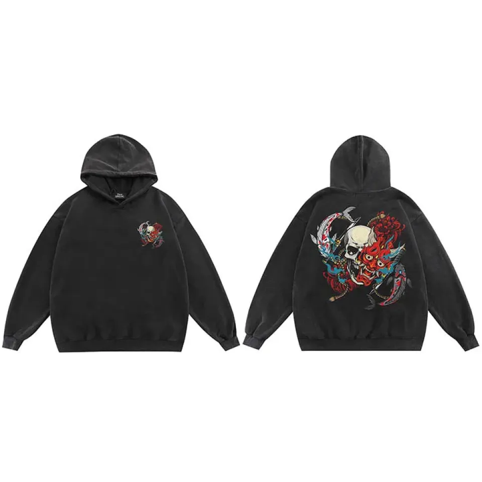 Skull Devil Hippie Graphic Hoodie S2dc9149d3e564959a694d348751e02aec b2764939
