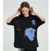 Blue Shadow Letter Graphic Vintage Tee S36f1c16ce25f4d0d99f26777b556b851D b3bfa777