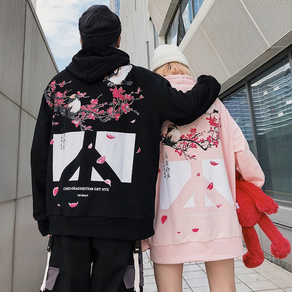 Cherry Blossom Peace Sign Sweatshirt Hoodie H3cd571b3c64843c796404f87d8bd09acp b6041978