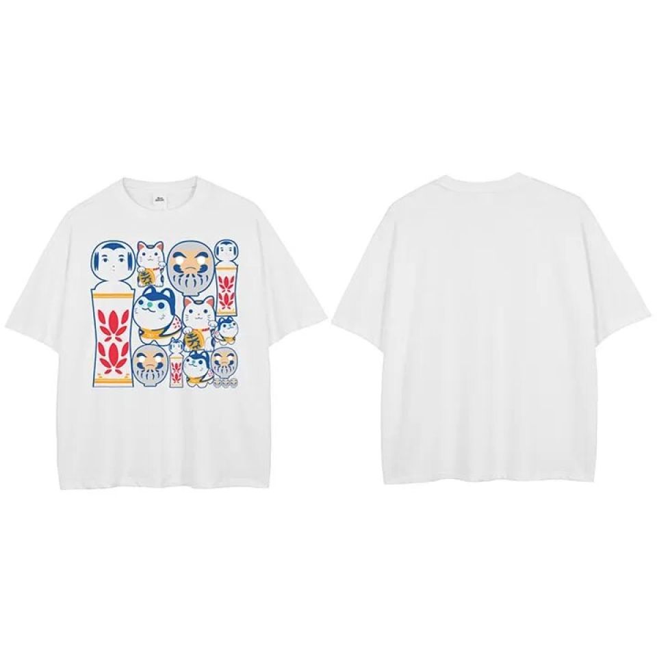 Japanese Harajuku Illustrative Cat Graphic Tees S53525158c41347c2aa7578a41e7a9d91b b6bd3427