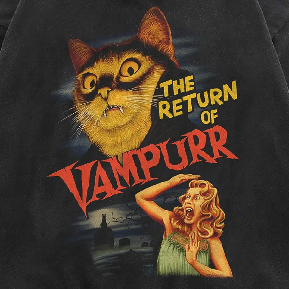 Oversize Movie Vampire Cat Graphic Pullover S84eab38404004d25a0adc9cb3941e4b3U b6a56a56