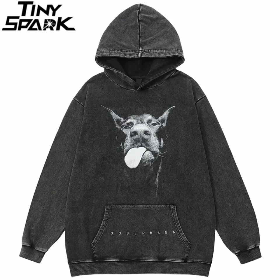 Washed Black Doberman Dog Print Pullover 1 Washed Black Doberman Dog Print Pullover Sfb61cba5b2bb4a1da84ec701554bf0bf6 b89fd5a5