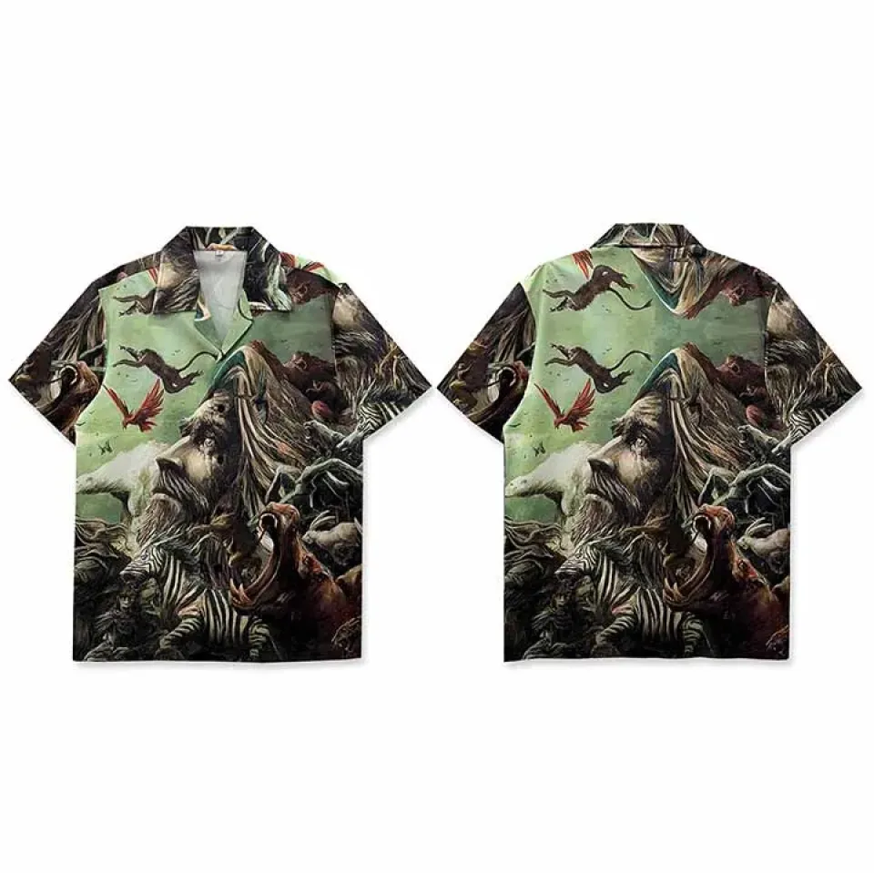 Safari Wildlife Print Shirt S76856144a3074bb1bc2871f08337b840u b9bcc94d