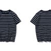 Horizontal Striped Cotton T-shirt HTB15.DGjQyWBuNjy0Fpq6yssXXaN ba68c305