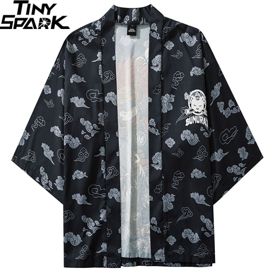 Anime Knight Rider Poly-cotton Kimono