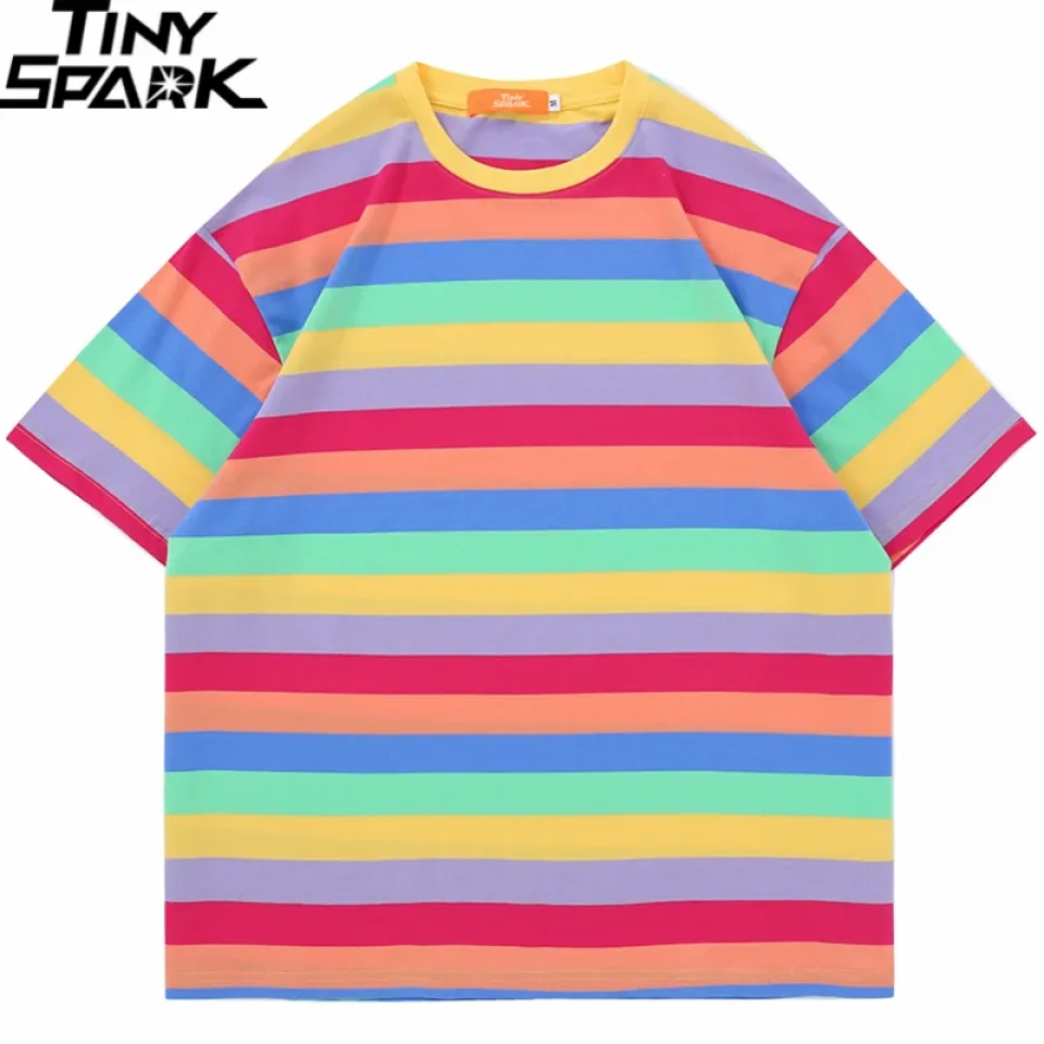 Retro Striped Hip Hop T-Shirt S4fecf2820dc14815b023d6951f4e9cac5 bac53174