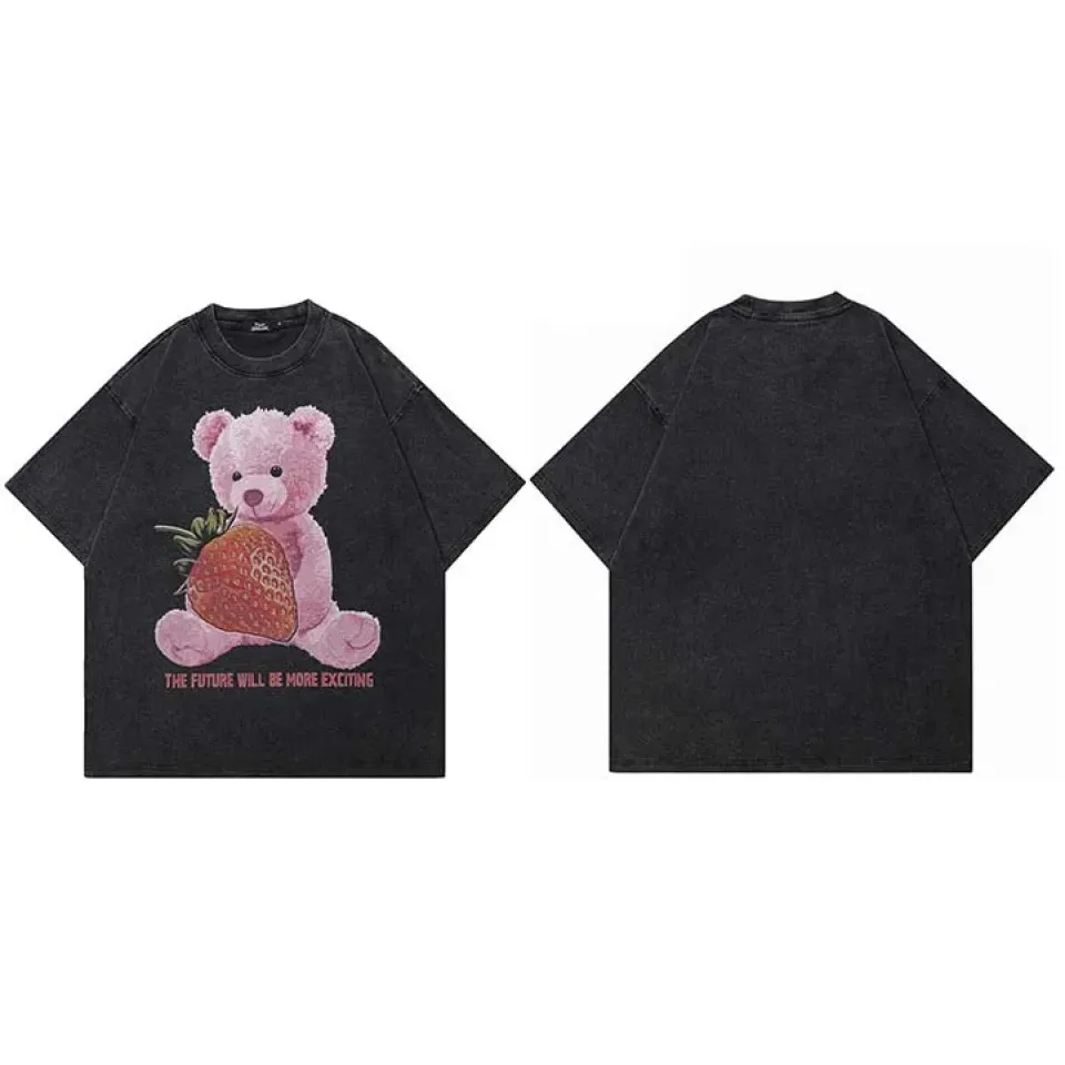 Strawberry Bear Hip Hop T-Shirt S30431882b06c4bd0af90046eaec4a56d4 bb61efc7