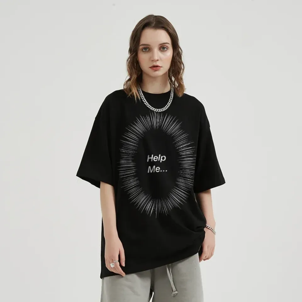 Bold Help Me Graphic T-Shirt Sfb66ffcb7e6b4ca8a72b870e66c6f2b7C bb336697