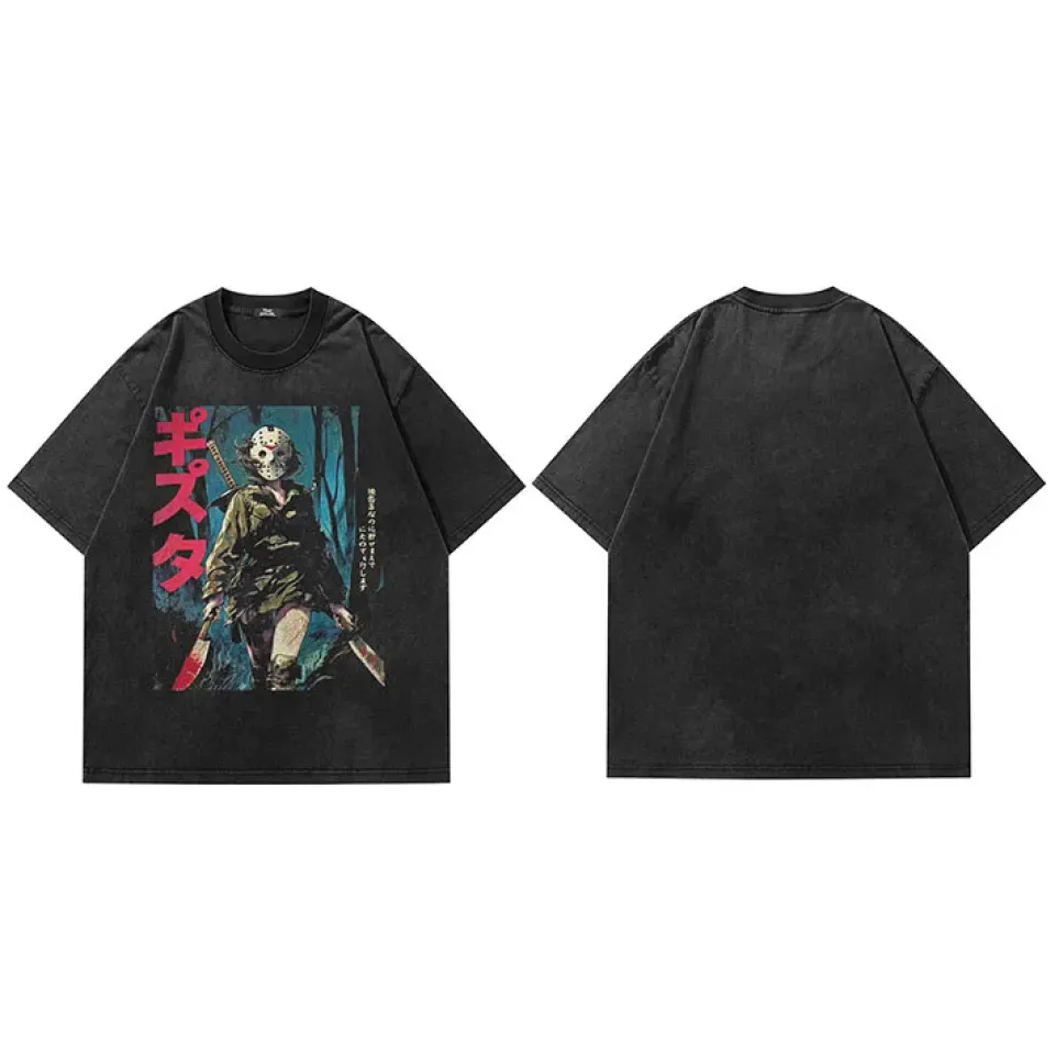 Masked Slasher Anime Graphic T-Shirt S5e60f4f6c10a499191cadfc713d0d941b bc1c2d44