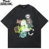 Funny Skeleton Devil Wings & Ghosts Graphic Tees S9b31e4d060c94965943a41538f1376e5C bc11b067