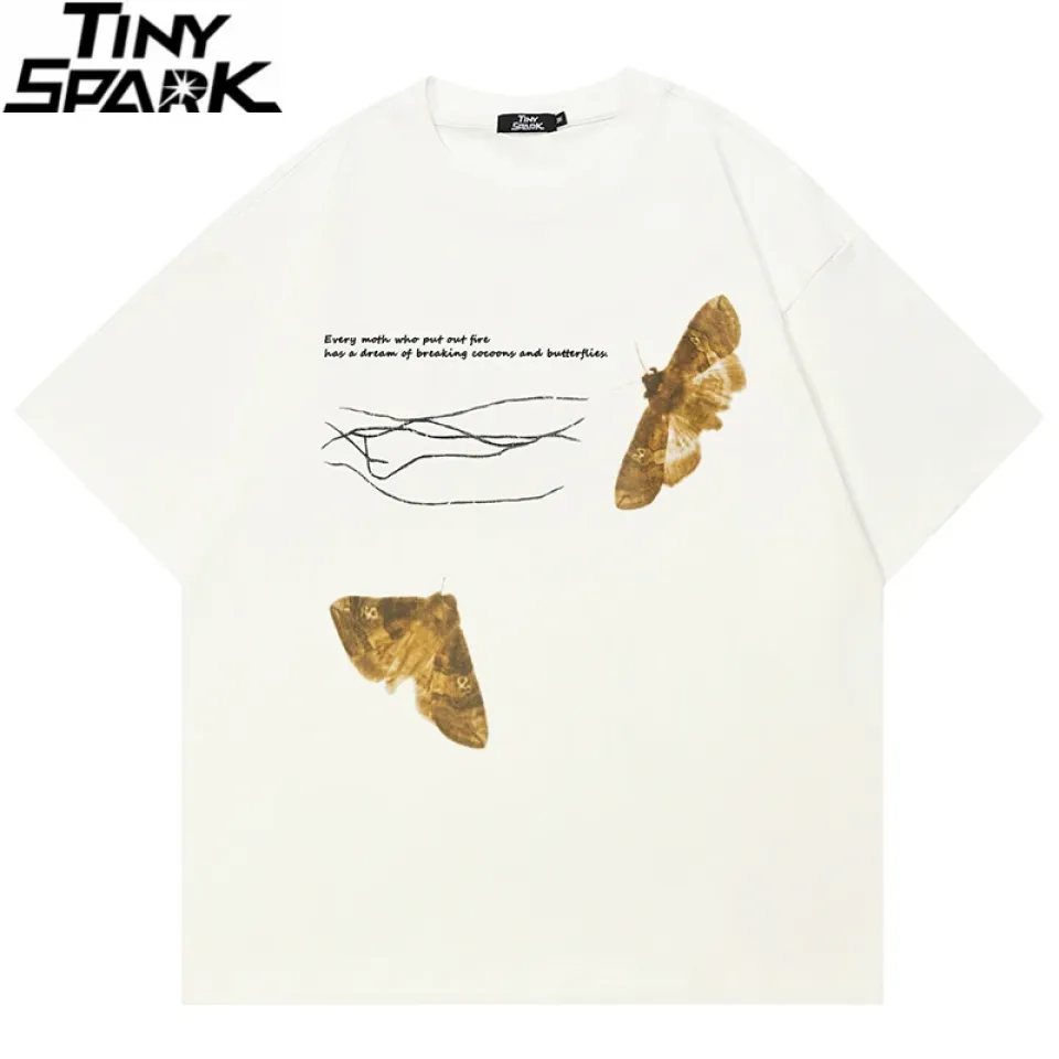 Flying Moth Graphic Print T-Shirt Sdebc1bd413b3401e88786fc8221164c09 bc8765c3