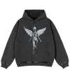 Winged Angel Graphic Hoodie S161a2e2728e4465c829221c7152b4cfdP be9da12a