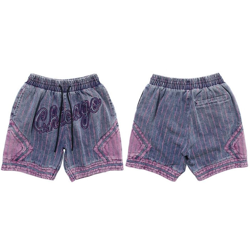 Front Print Chicago Short Pants