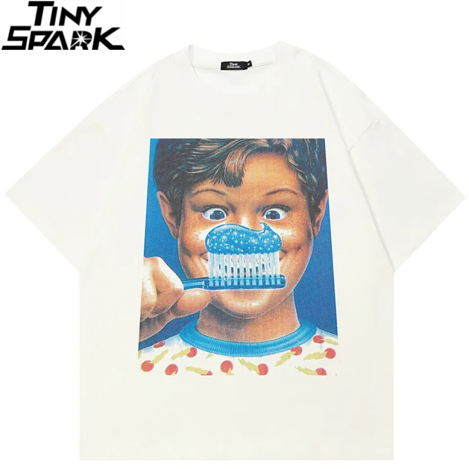 Retro Boy Toothbrush Graphic T-Shirt Sd295343472744e6a829b463ca1e00e7c3 c0cc4d5d