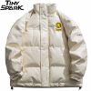 Smiley PU Leather Padded Windbreaker Jacket 14 Smiley PU Leather Padded Windbreaker Jacket Hdb47d3c9484f44e0af6f7a4e205234eeU c5f8e5fa