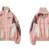 High Collar Bomber Jacket HTB1IXoiC9tYBeNjSspkq6zU8VXac c694cac7