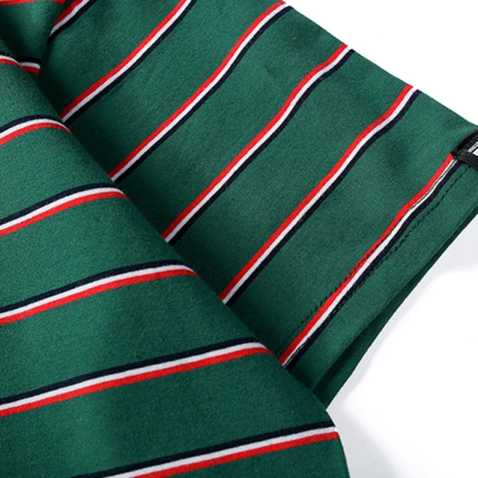 Horizontal Striped Cotton T-shirt Hb3f64908fc744a738823c7a17f2b81d80 c6efb405