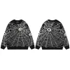 Spider Web Graphic Streetwear Sweater 16 Spider Web Graphic Streetwear Sweater Se4cac4493bd24c348383dc3886ea0f08a c8c6a79a
