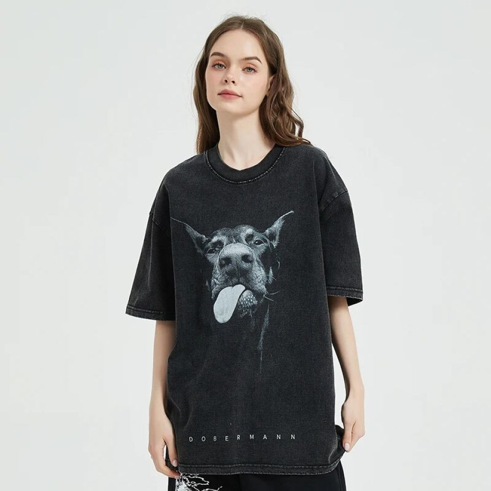 Funny Doberman Dog Graphic T-Shirt Se8d3e31ff3104545bae97b99af1afd574 c80edca2