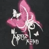 Butterfly and spider graphic T-shirt Sc9f29de976c846688a5c011fb7731171l c96b9def
