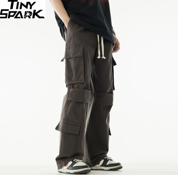 Hip Hop Harajuku Ribbon Cargo Joggers 42e49d55 4e83 4051 bb5d ffeb6547d3e4388878 ca8796d9