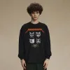 Black Energy Edgy Cat Faces Graphic Sweatshirt Sbc818faf311d42399e999bcc8a3124d9o ca19d875