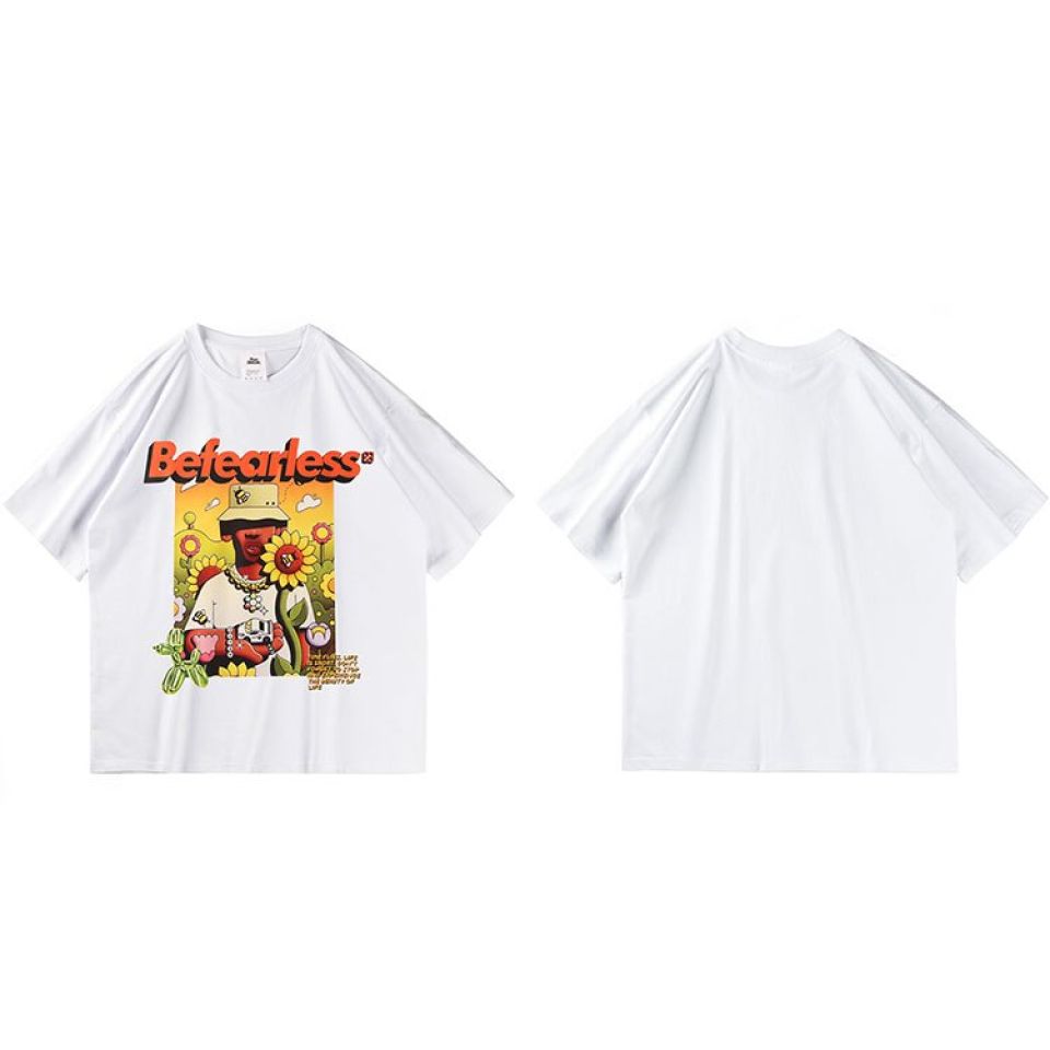 Be Fearless Floral Graphic T-Shirt H90417e5b27f94a03839ed1b351894d7aU cdd47771