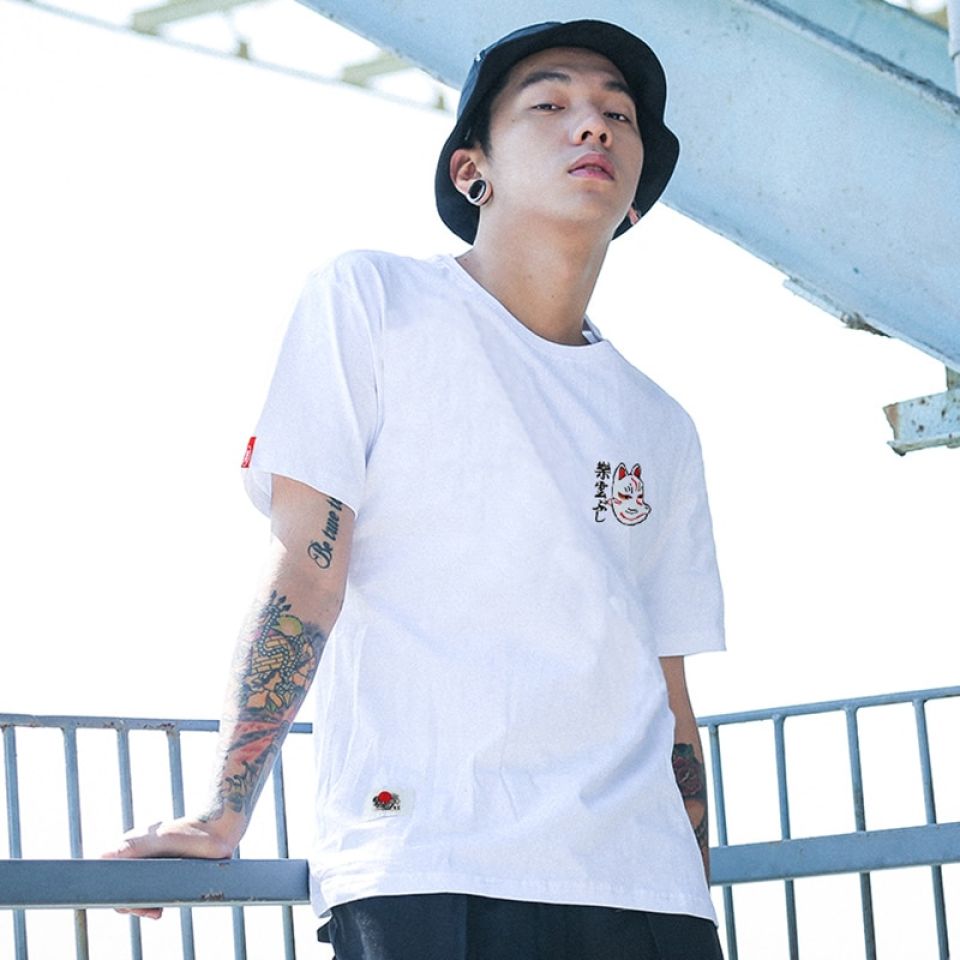 Cat Ninja Warrior Cotton T-shirt 9 Cat Ninja Warrior Cotton T-shirt H2fa2aeec70854e13809093f57320c83er d004d158