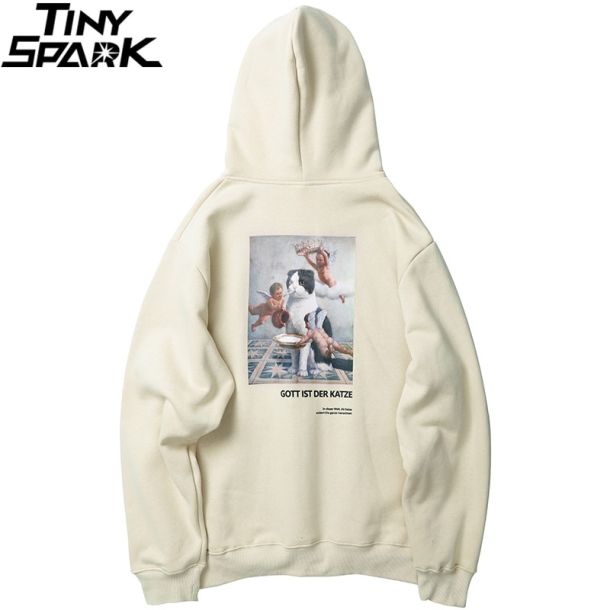 King Kat And Three Cupids Sweatshirt Hoodie