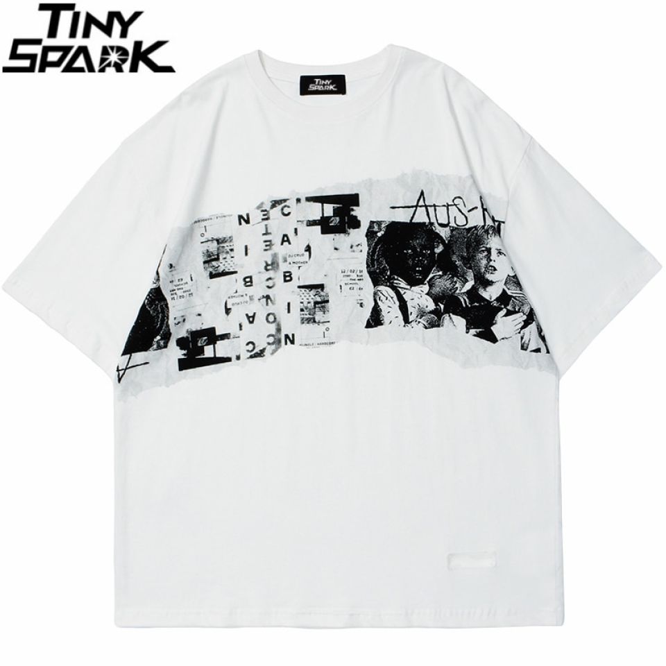 Magazine Print Graphic T-Shirt H225f72ae7d8e4c02bbf9b5ff0bca3f5cR d4851b59