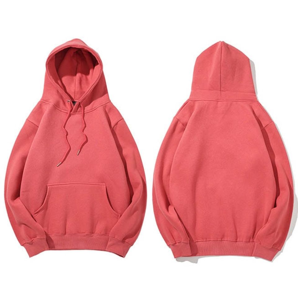 Solid Colored Sweatshirt Hoodie