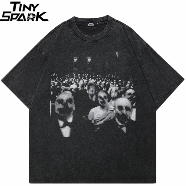 Faded Black Spiny Mask T-Shirt S23b9e1e21248426aa97dd17c069f4d571 d6659608