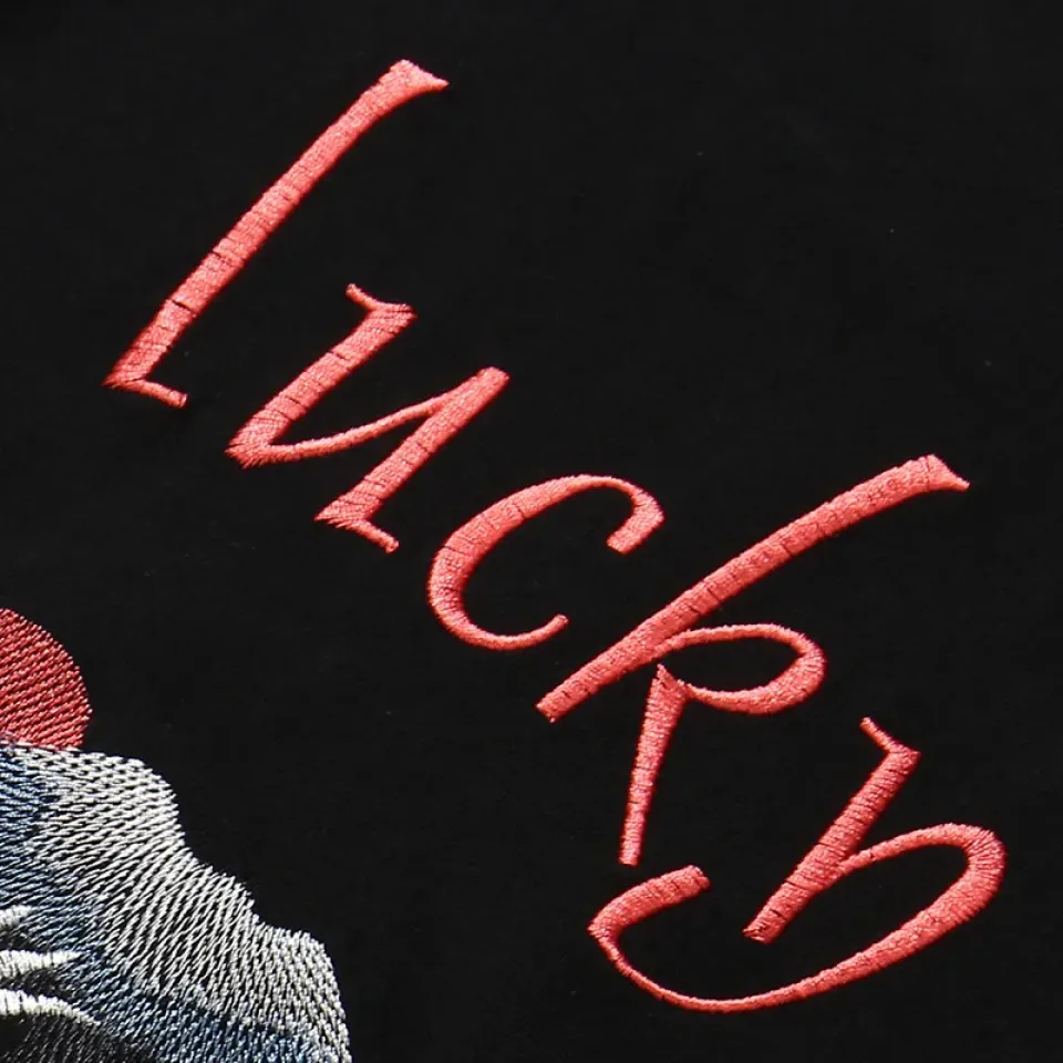 Embroidered Crane Sakura T-Shirt S2c95987e91104b10ab67af4087161485m d68997aa