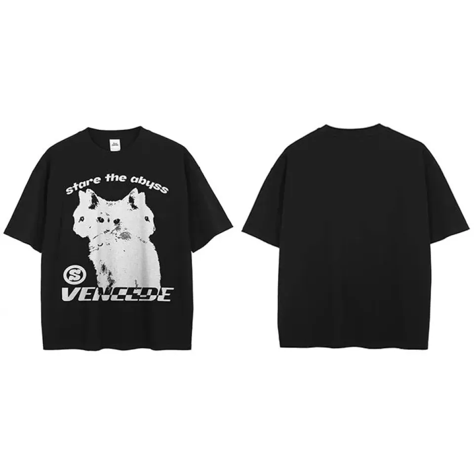 Abyss Cat Graphic T-Shirt S672acb9dd00e4cde98a77c4f8ccfb341X d6554889