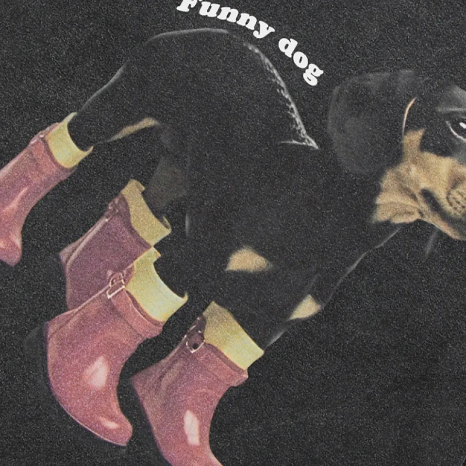 Funny Dog Rain Boots Graphic T-Shirt Sff936e89441d40ed9498862c10628031N d6fb6dae