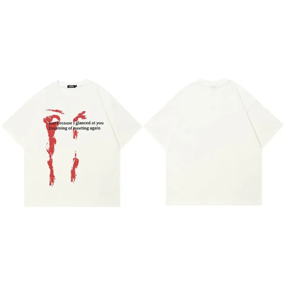 Abstract Eyes Graphic T-Shirt S0aa7753f80c74fe8891f2febf1dad689j d744fdbc