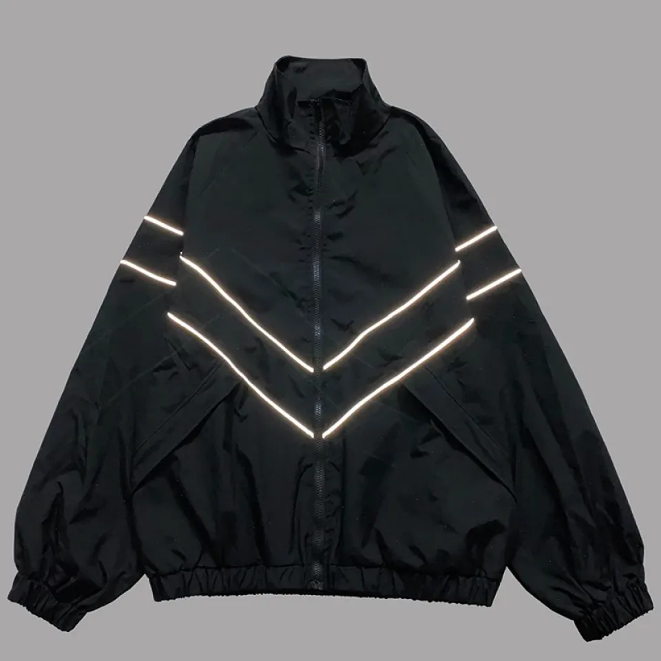 Reflective Striped Jacket Sef854bd18f5c4fc19787a8c2c6a9c9f4l d7c9db4c