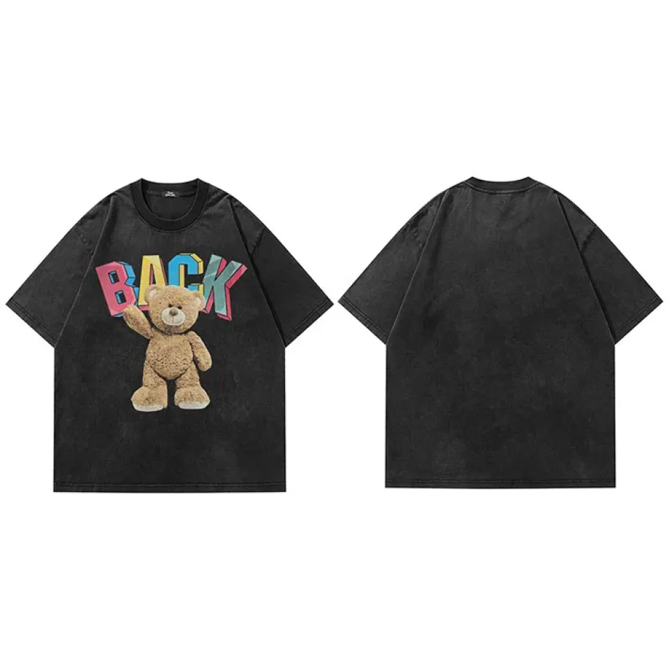 Back Teddy Bear Graphic T-Shirt Sa190429998c0408faaeffb35a0092ab8J d8fd3424