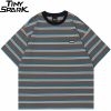 Red Grey Striped Oversized Tees Sdcd329e092204578b75109f68b0875fbj d8102078