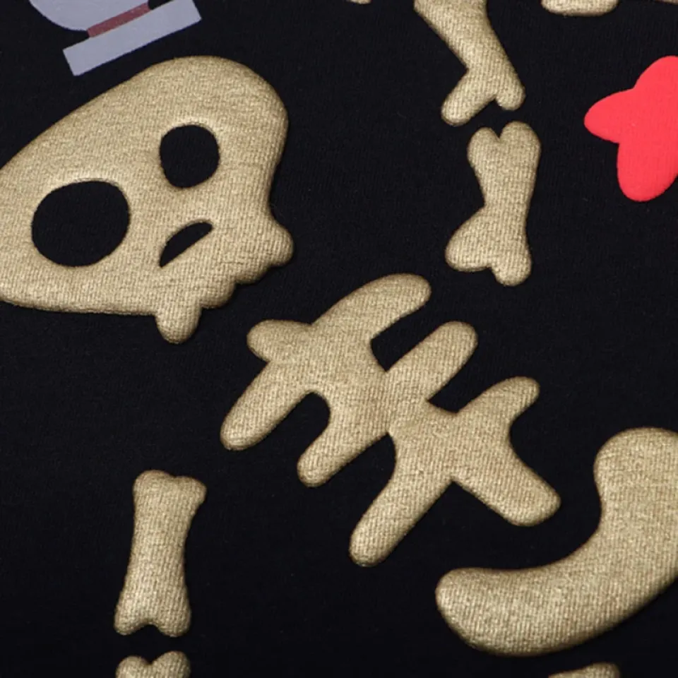 Space Madness Skeleton Graphic Print T-Shirt Se5838d18843a408e92ab047ac9ca06aaJ d9cd1de1