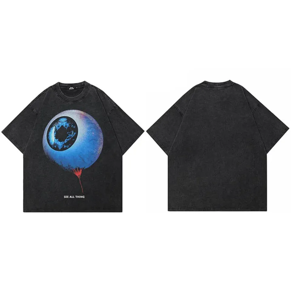Bold Eyeball Graphic Streetwear Tee S58aeee22a84a4c11815a8e3735fffebcV da2a68ba