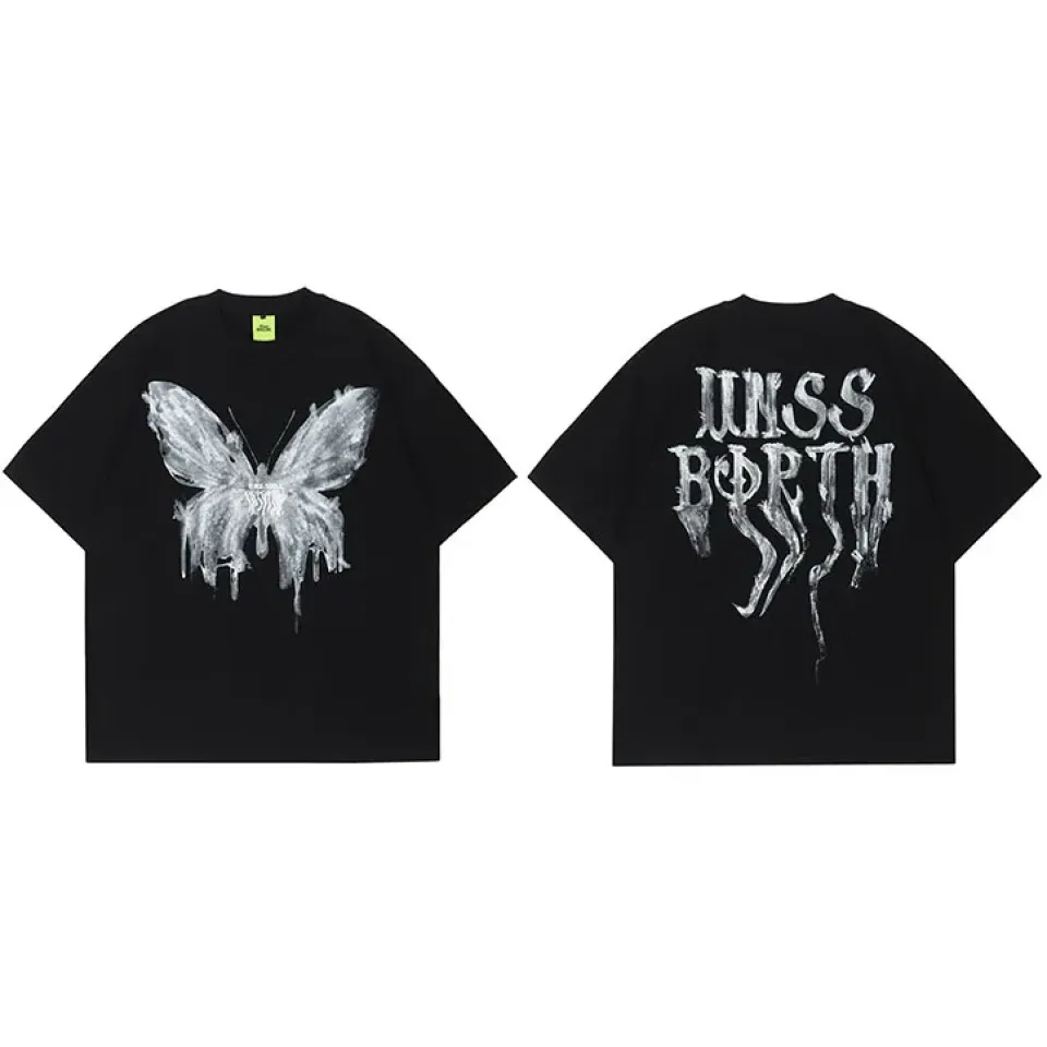 Dark Style Butterfly Graphic T-Shirt 7 Dark Style Butterfly Graphic T-Shirt S92cdd4c6f4eb40a4b811b07e30232ec57 da44de7c