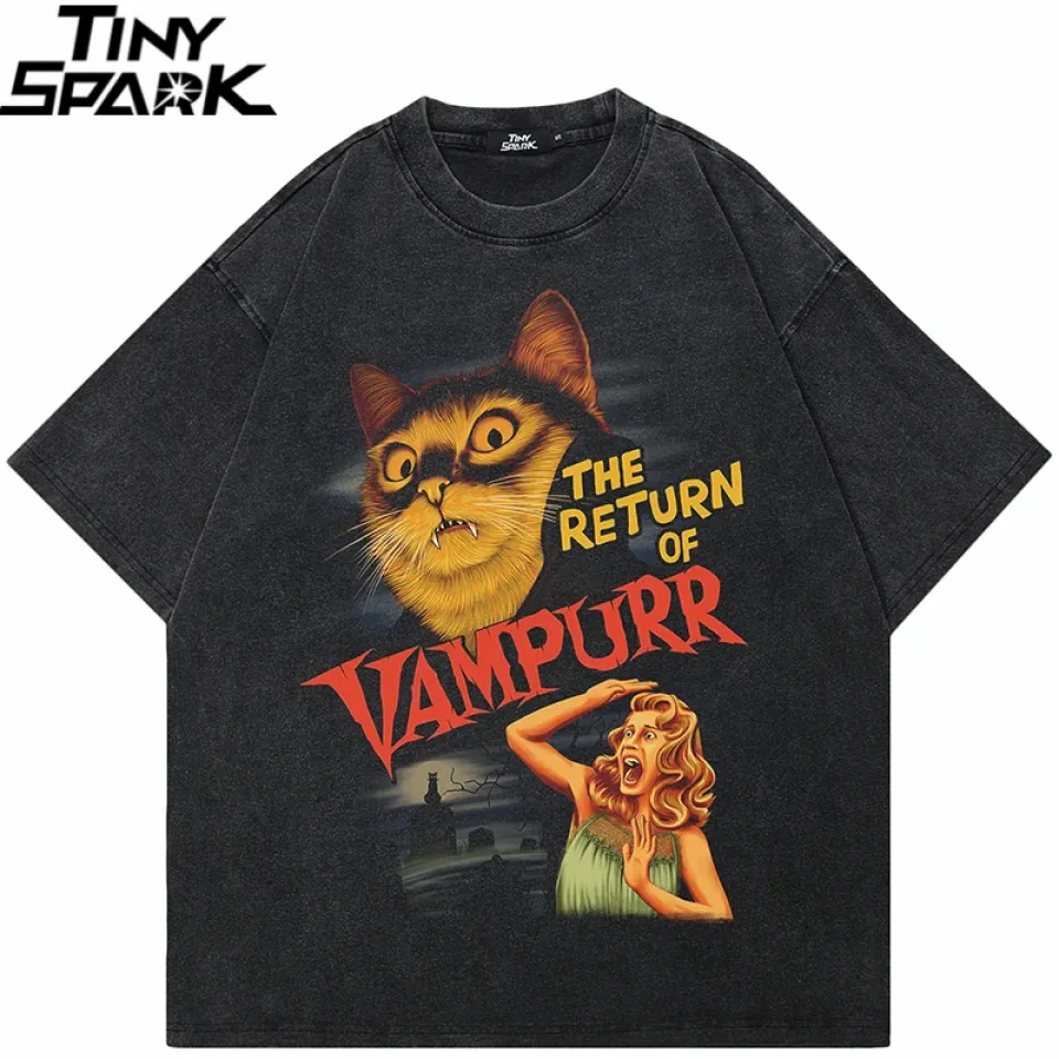 Vampurr Cat T-Shirt S2ef3b4d2526348a988862bb97f0d88feT db7f9038