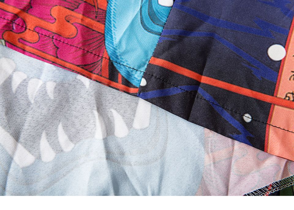 Scaly Dragons Poly-cotton Cropped Kimono H9412cc436da547e09415d92be5af2e27u dc8121e6