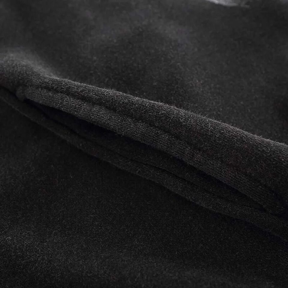 Oversize Plain Solid Black Hoodie Sweatshirt S4a73c346bcd84f4ab53ccd39b3cdc052y df6bf454