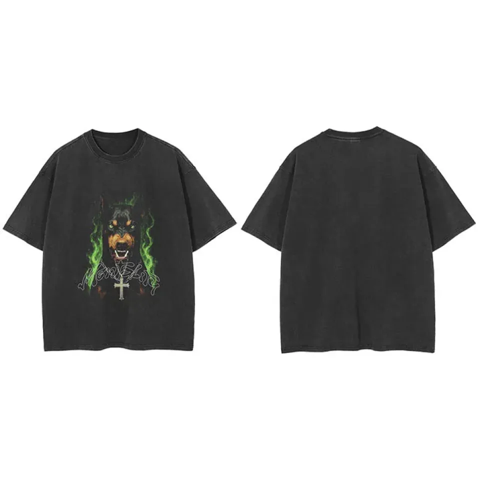 Doberman Portrait Graphic T-Shirt S33672128fba54b2f850f5d65df46f51cB e0271e48
