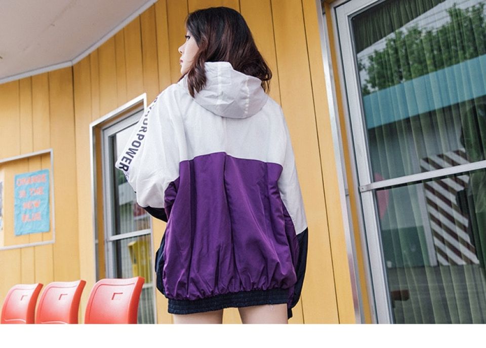 Color Block Sporty Jacket HTB1kNc jY3nBKNjSZFMq6yUSFXaR e1000553